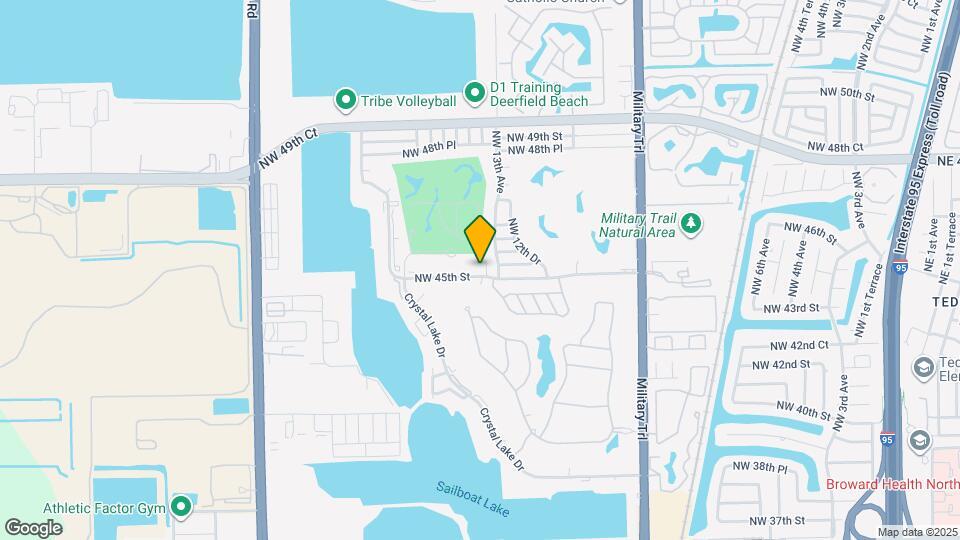 1401 NW 45th St Map and Location Details