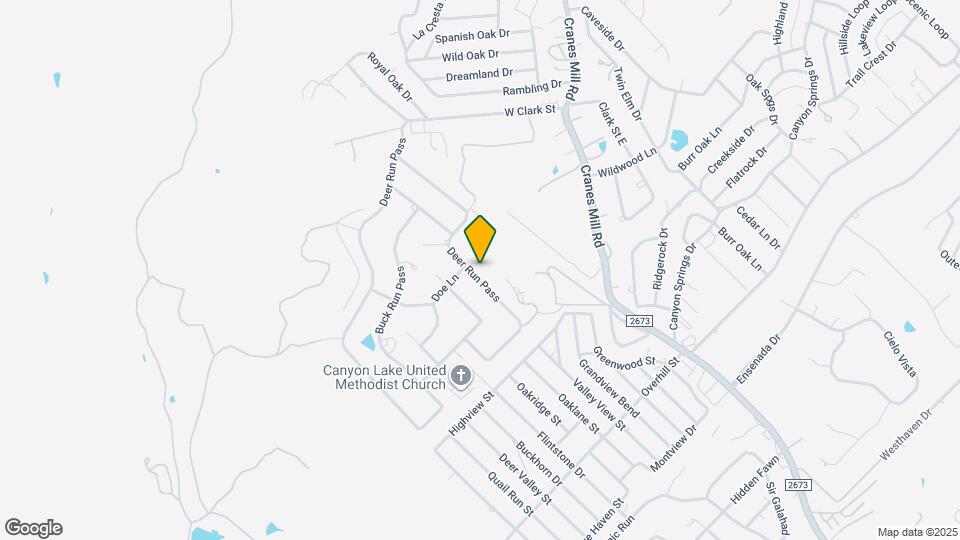 2238 Deer Run Pass Map and Location Details