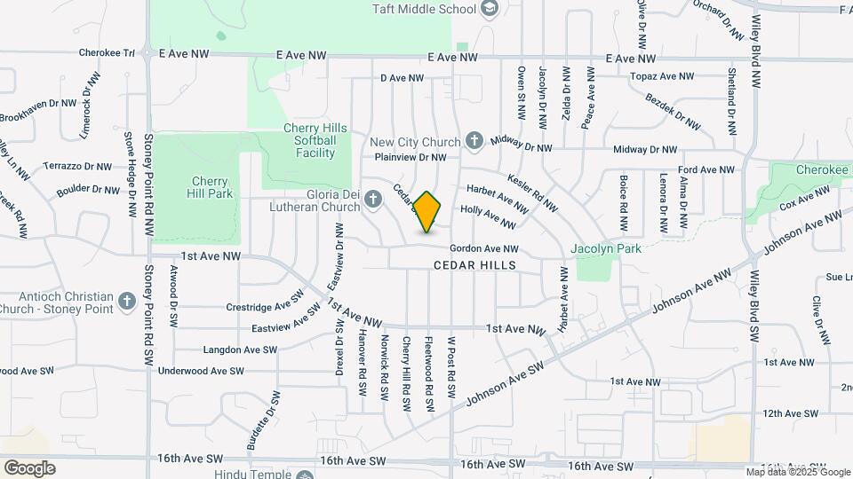 5442 Gordon Ave NW Map and Location Details