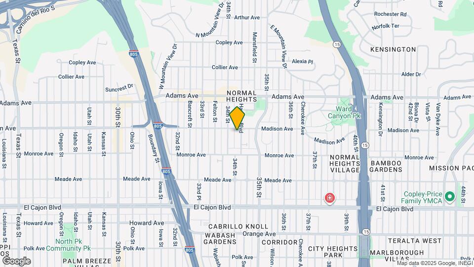 4576 Hawley Blvd Mapa y Detalles de la Ubicación