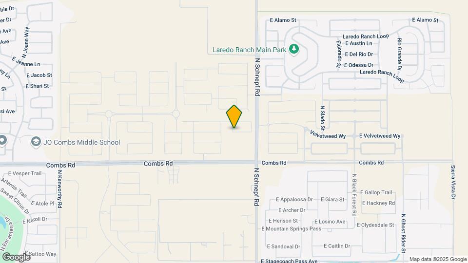 3206 E Baler Dr Map and Location Details
