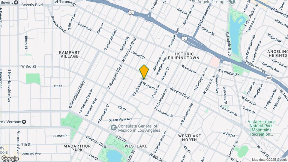 2333 W 2nd St Mapa y Detalles de la Ubicación