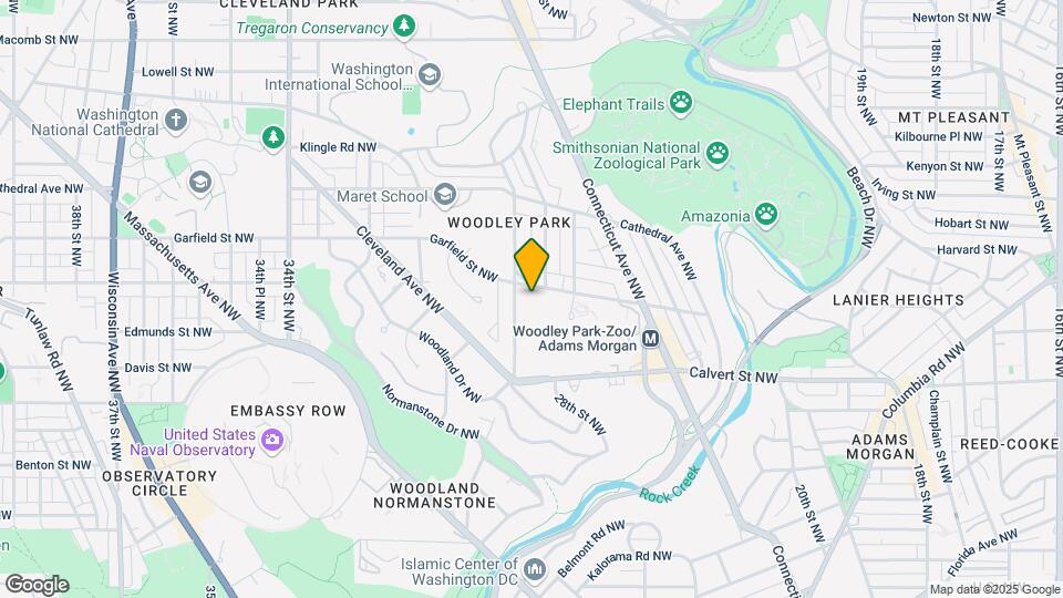 2800 Woodley Rd Map and Location Details