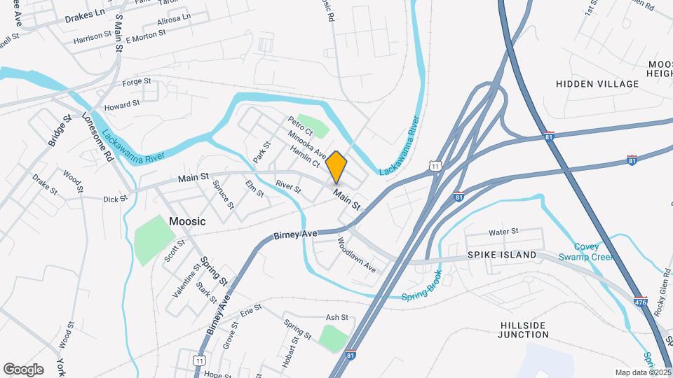 721 Main St Apartments and Nearby Moosic Apartments For Rent Moosic, PA