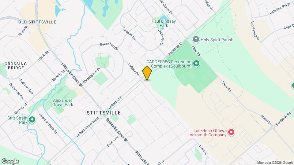 57 Orville St Map and Location Details