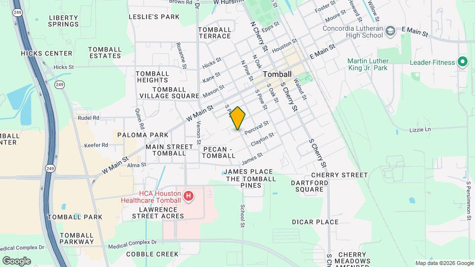 312 S Poplar St Map and Location Details