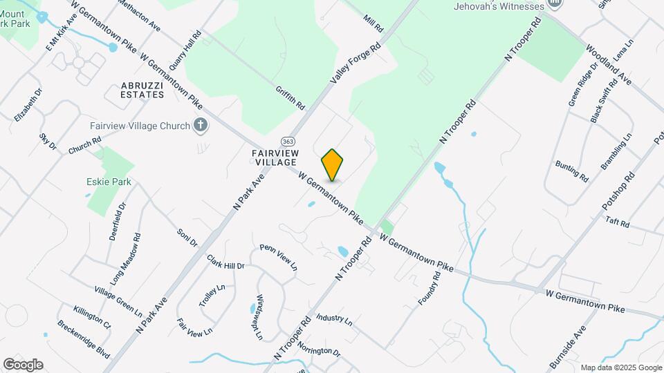 2939 W Germantown Pike Map and Location Details