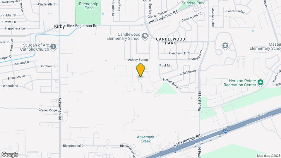 2530 Live Oak Pass Map and Location Details