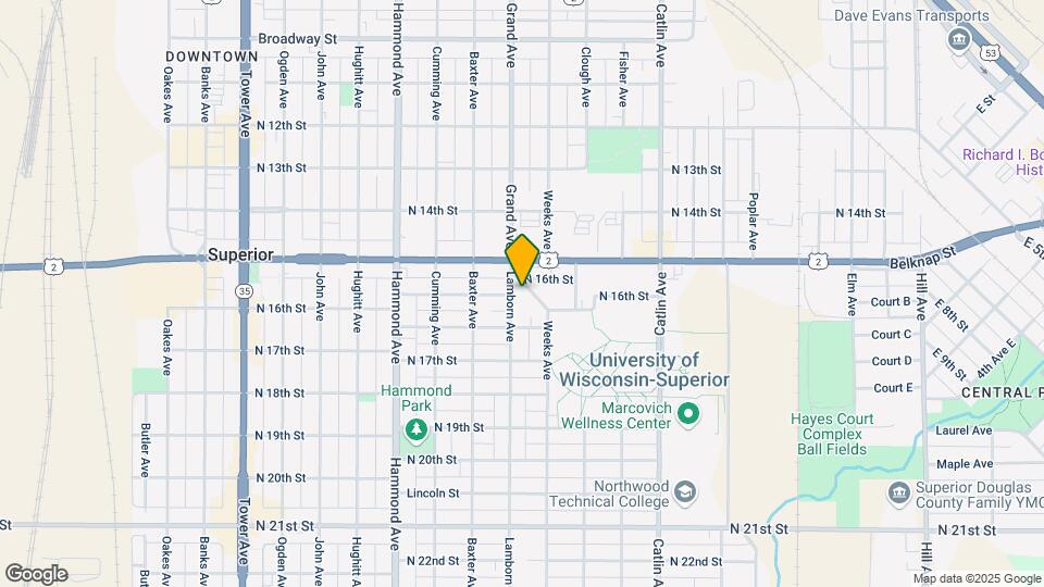 1521 Grand Ave, Unit 1 Map and Location Details