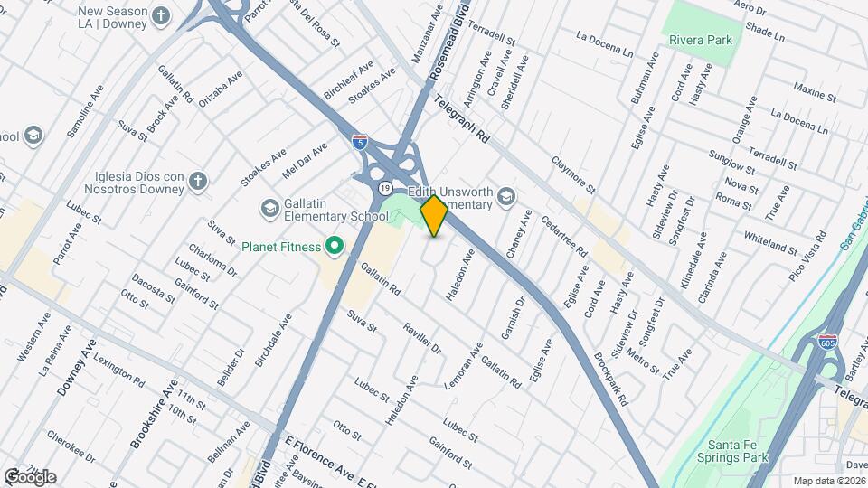 9136 Clancey Ave Mapa y Detalles de la Ubicación