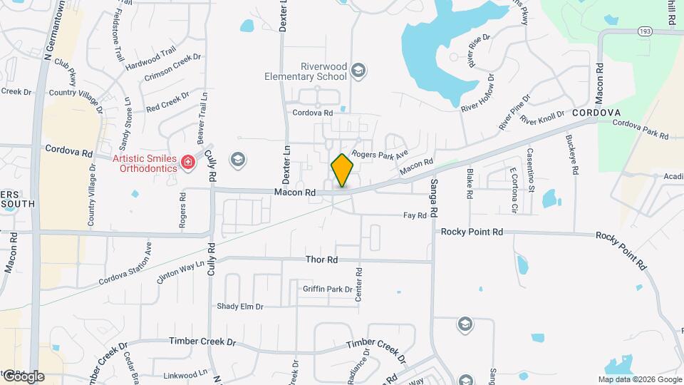 1209 Breezy Gate Dr Mapa y Detalles de la Ubicación