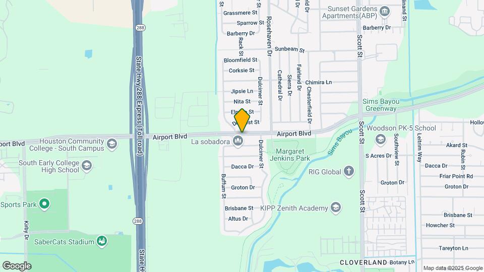 3026 Airport Blvd Mapa y Detalles de la Ubicación