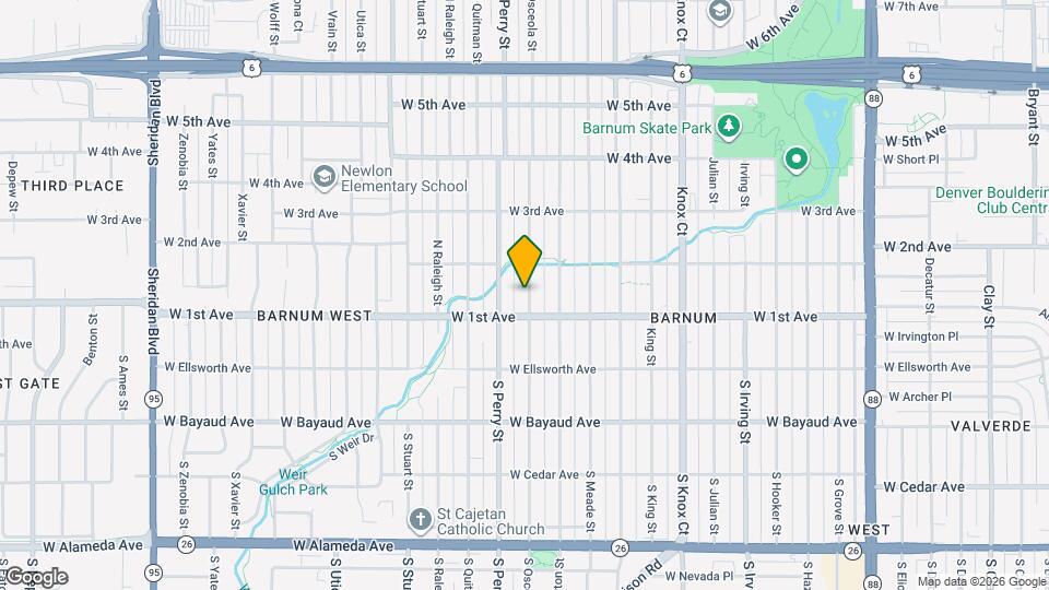 135 Osceola St Map and Location Details