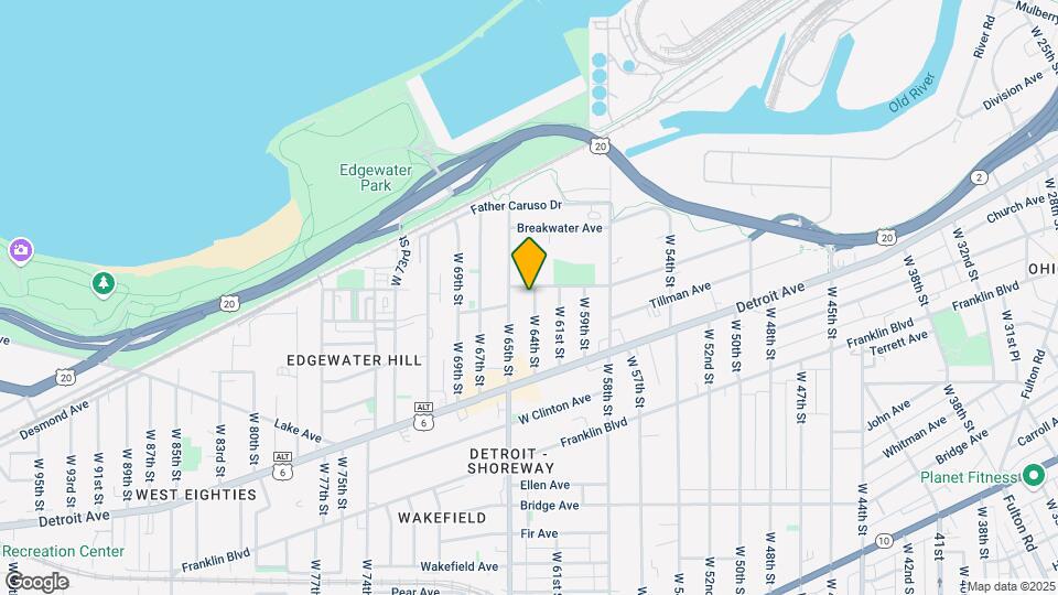 1310 W 64th St-Unit -2 Map and Location Details