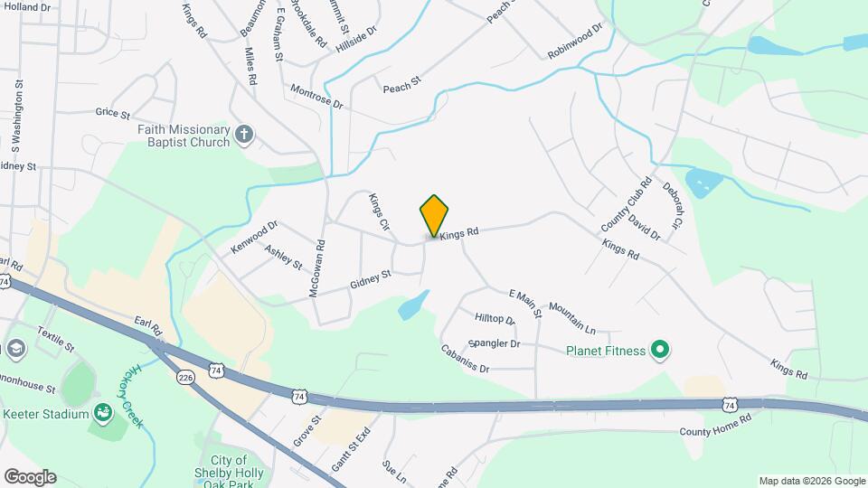 1520 Kings Rd Map and Location Details