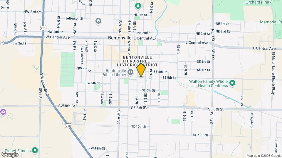 421 SE A St Mapa y Detalles de la Ubicación