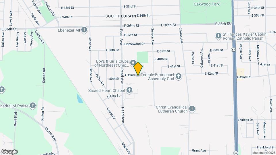 1844-1846 E 42nd St Map and Location Details