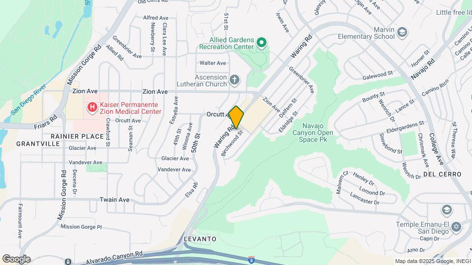 6462 Birchwood St Mapa y Detalles de la Ubicación