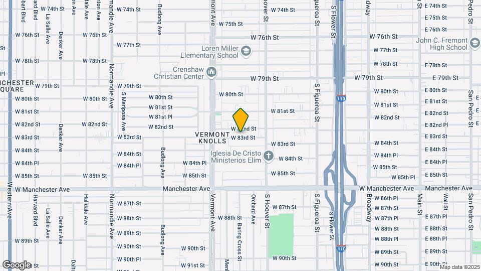 901 W 83rd St Mapa y Detalles de la Ubicación