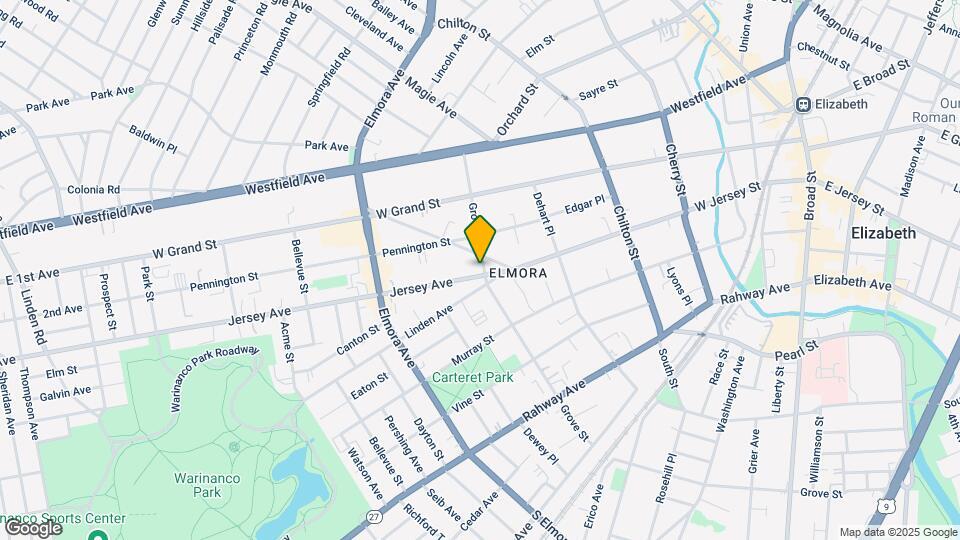 401 Jersey Ave Map and Location Details