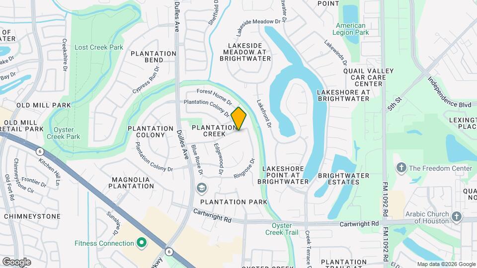 4427 Wavertree Dr Mapa y Detalles de la Ubicación