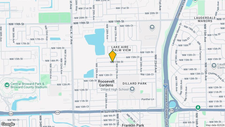 2720 NW 15th St Map and Location Details