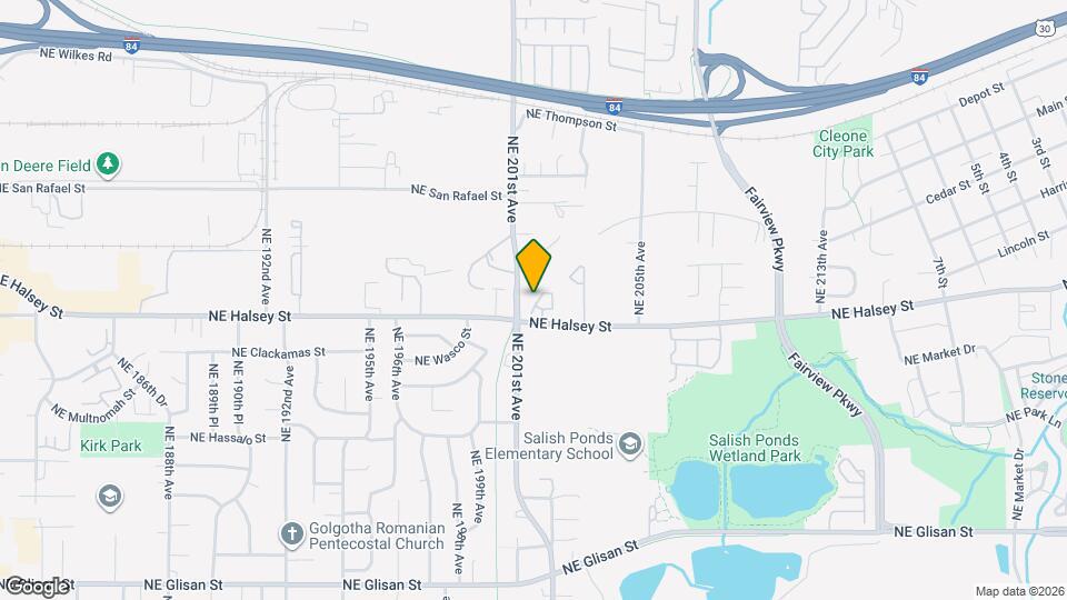 20115 NE Halsey St Mapa y Detalles de la Ubicación