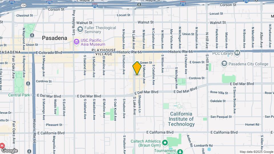 175 S Lake Ave Map and Location Details