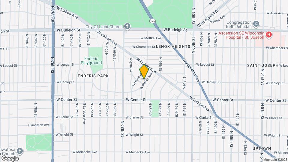 2787 N Sholes Ave Map and Location Details