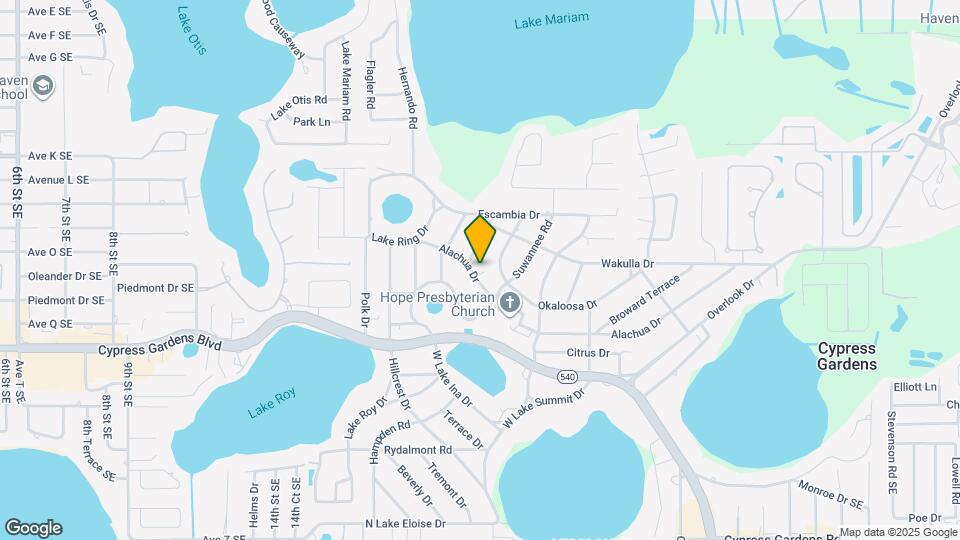 126 Alachua Dr Map and Location Details