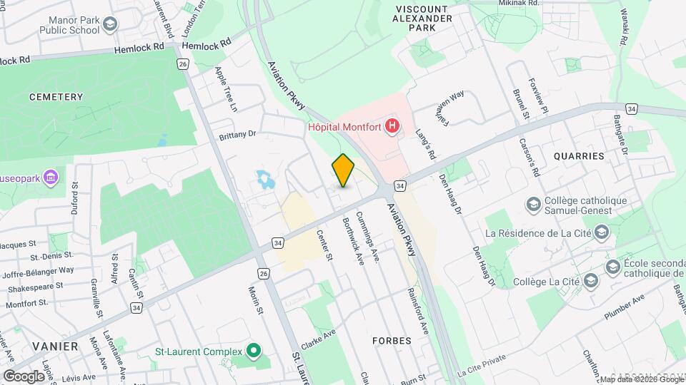 Brittany Place Map and Location Details