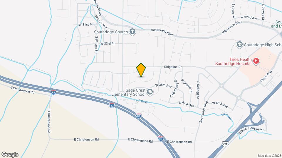 3731 S Quay St Map and Location Details