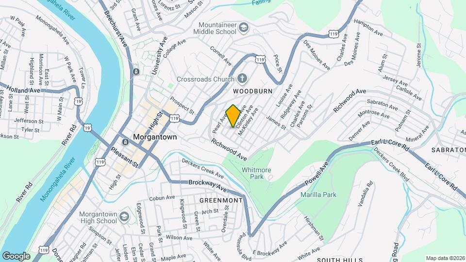 601 Clinton Ave, Unit 601 Mapa y Detalles de la Ubicación