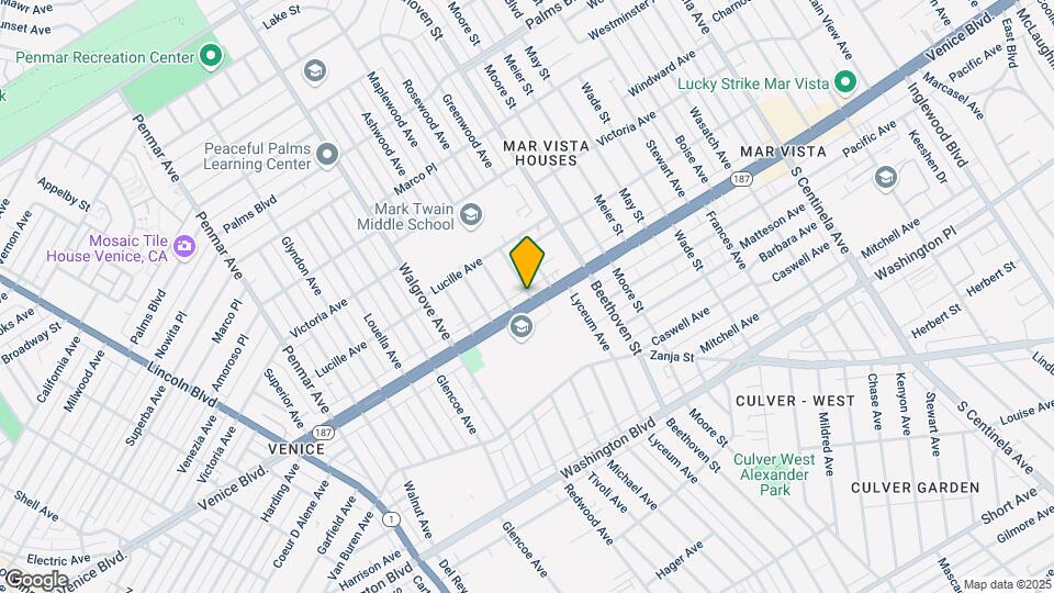 13051 Venice Blvd Map and Location Details