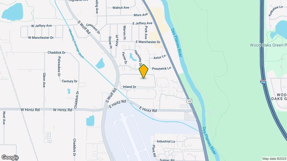409 Inland Dr Map and Location Details