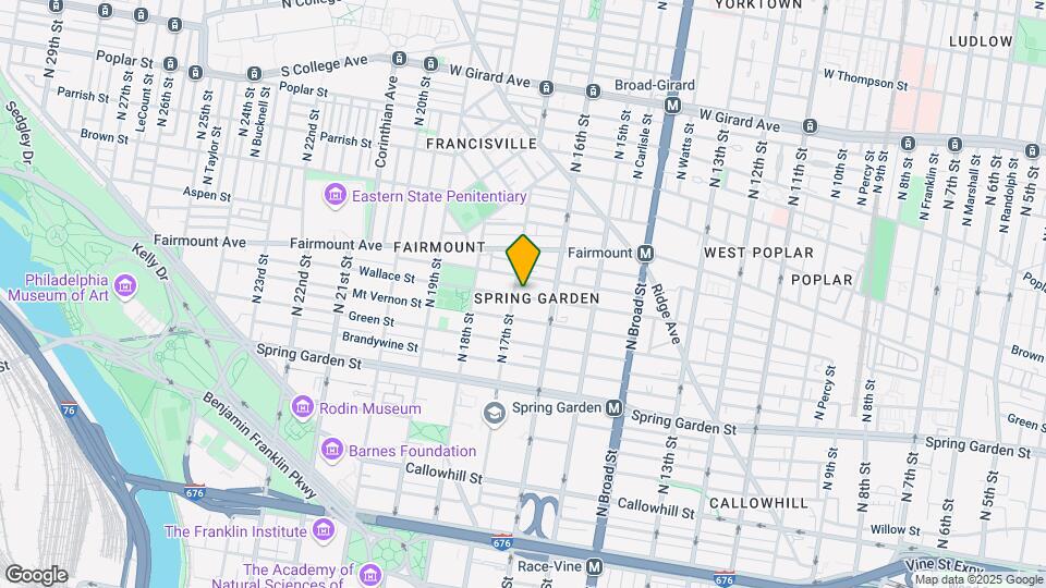 1625 Wallace St Map and Location Details