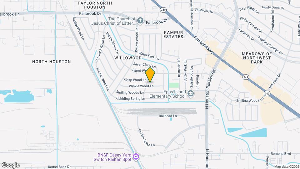7538 Winkle Wood Ln Map and Location Details