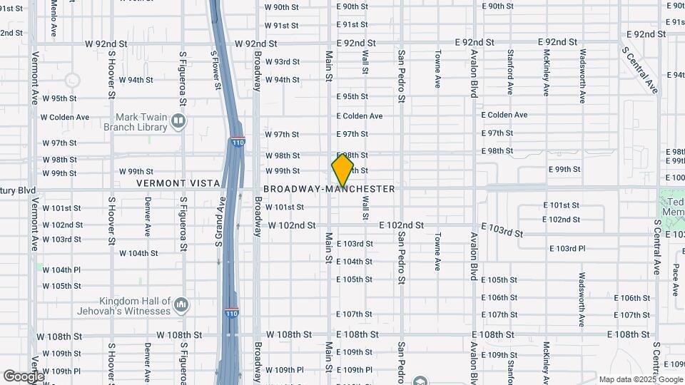 118-120 E Century Blvd Map and Location Details