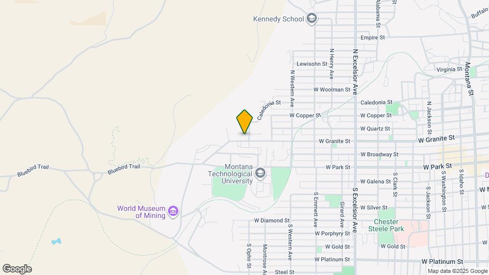 1405 W Granite St Map and Location Details