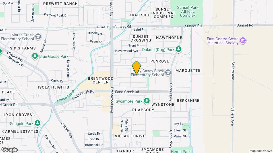 217 Brush Creek Dr Map and Location Details