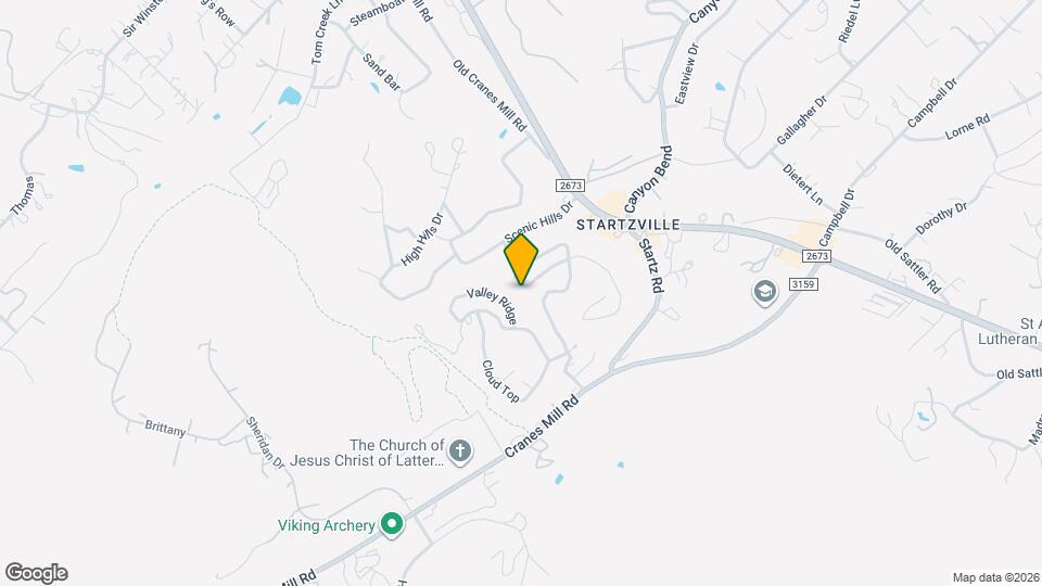 252 Lexington Pass Map and Location Details