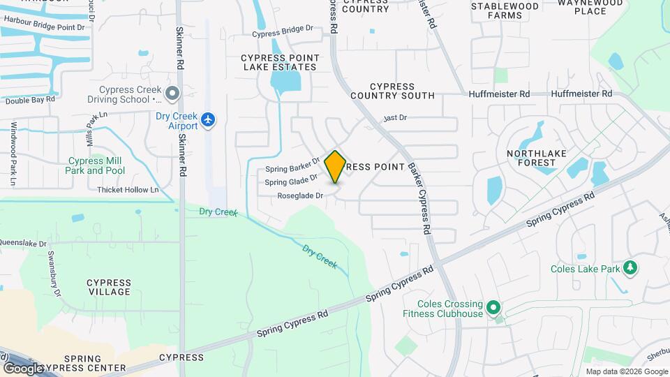 14311 Glade Point Dr Map and Location Details