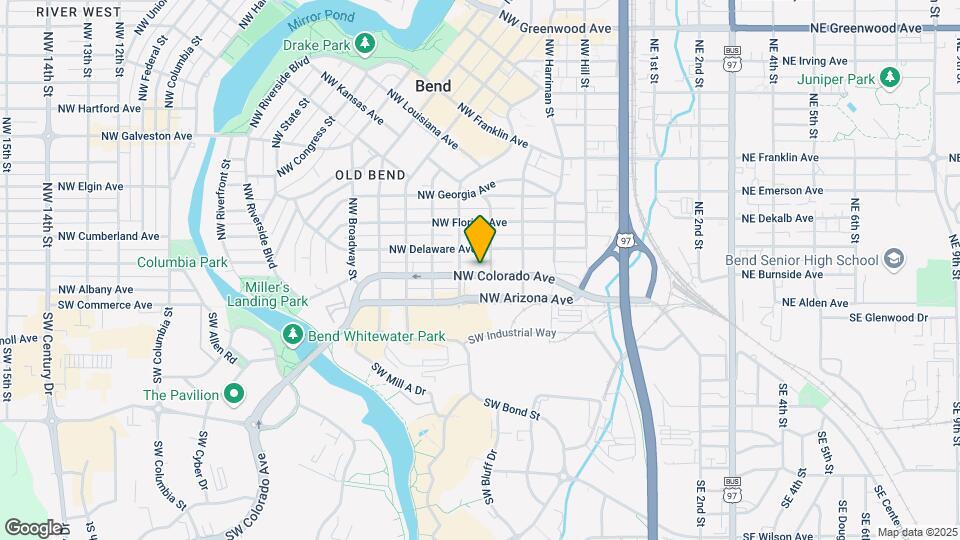 414 NW Colorado Ave Map and Location Details