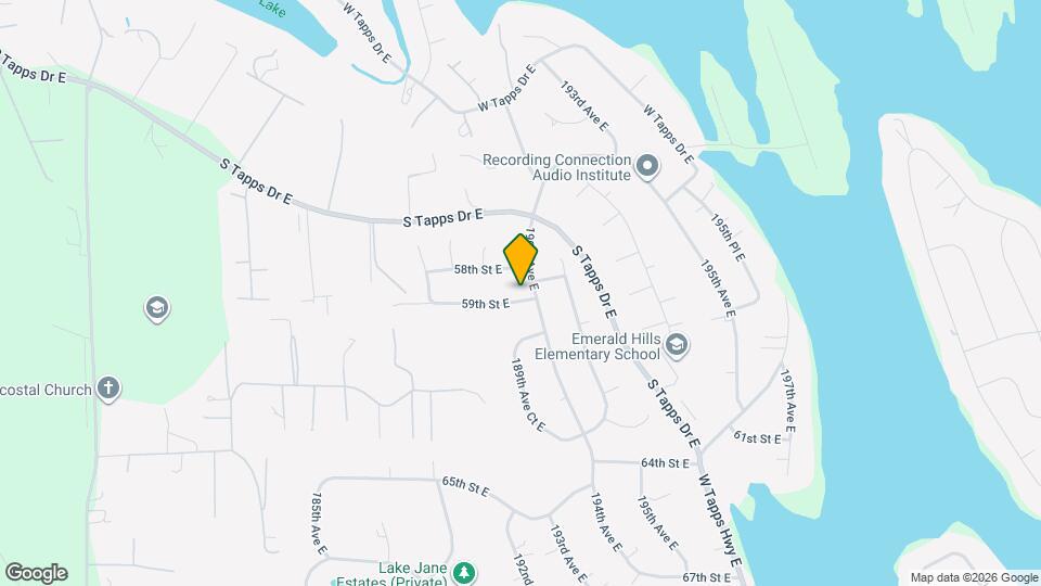 18915 59th St E Map and Location Details