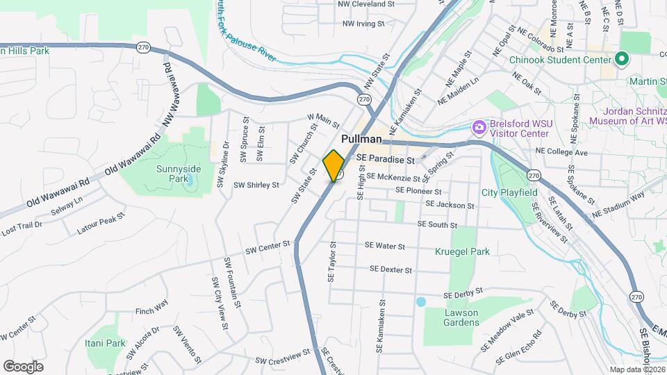 340 S Grand Ave Mapa y Detalles de la Ubicación