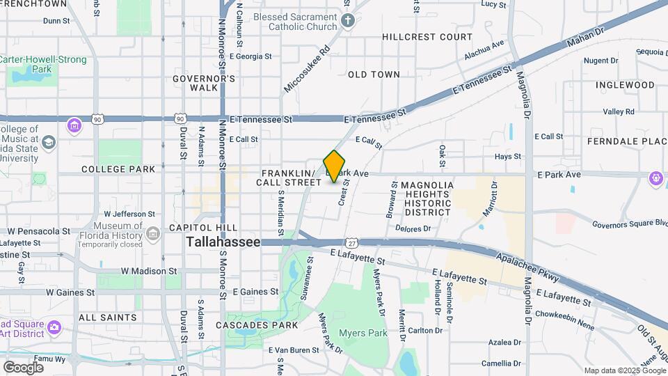 644 E College Ave Map and Location Details