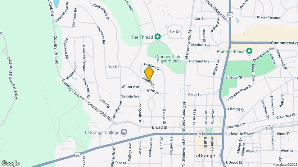 105 Saynor Cir Map and Location Details