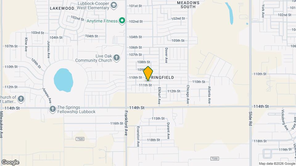 5718 111th St Map and Location Details