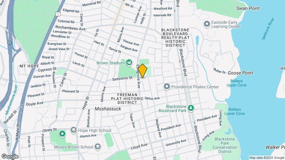 41 Elmway St Map and Location Details