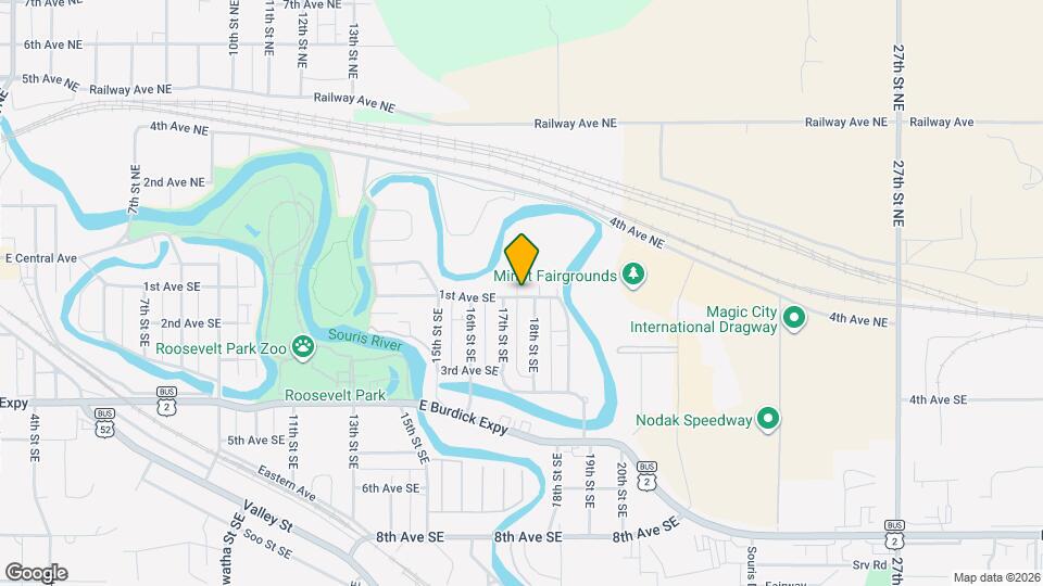 1711 1st Ave SE Mapa y Detalles de la Ubicación